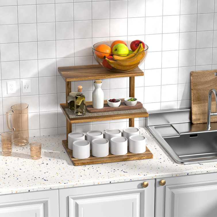 Foundry Select Freestanding Wood Spice Rack Wayfair Canada